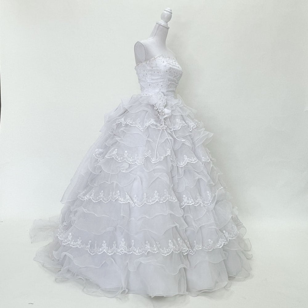 中古 ウェディングドレス Aya na ture／アヤナチュール オフホワイト