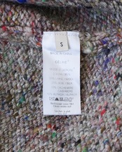 〈CÉLINE by phoebe philo〉Chunky knit sweater