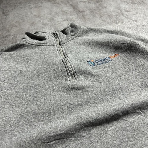 00s Russell Half-zip カレッジ グレー L 詳細写真7
