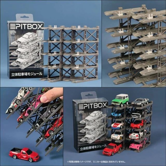 1/64 PITBOX 立体駐車場モジュール（10台収納） | ANKGLID Power (アン