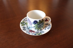 アラビア　ルノ　サマーレイ　コーヒーカップ＆ソーサー