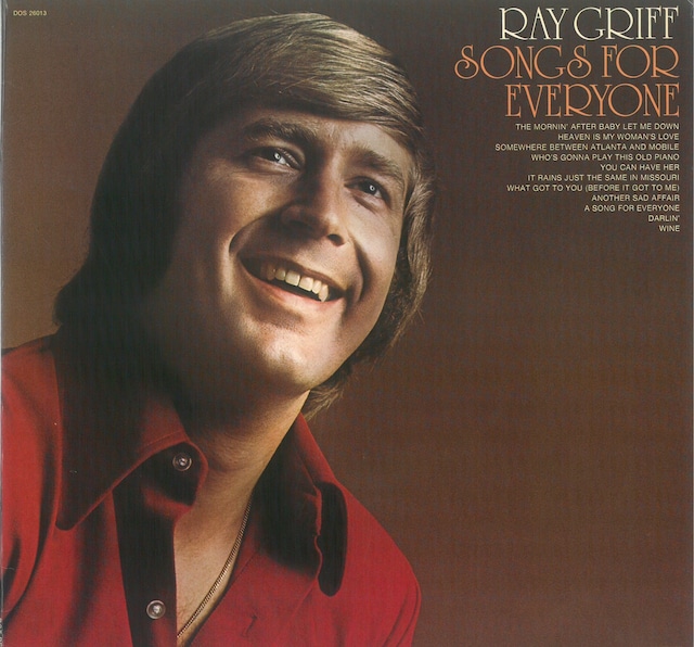 RAY GRIFF / SONGS FOR EVERYONE (LP) USA盤