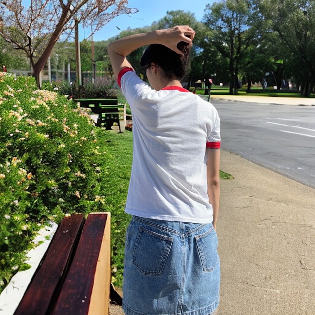 【KIDS&LADIES】HAPPY&JOY T-shirt size:youth L