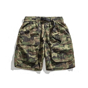 Camouflage design short pants C4228