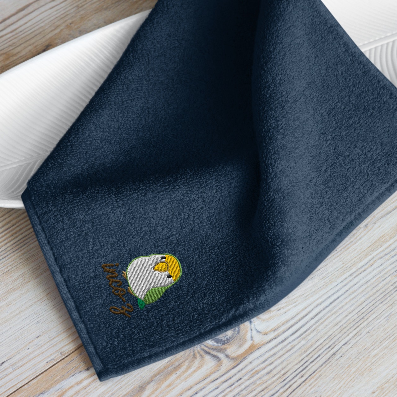 inco-z | 刺繍 今治ハンカチタオル コザクラ design In00025