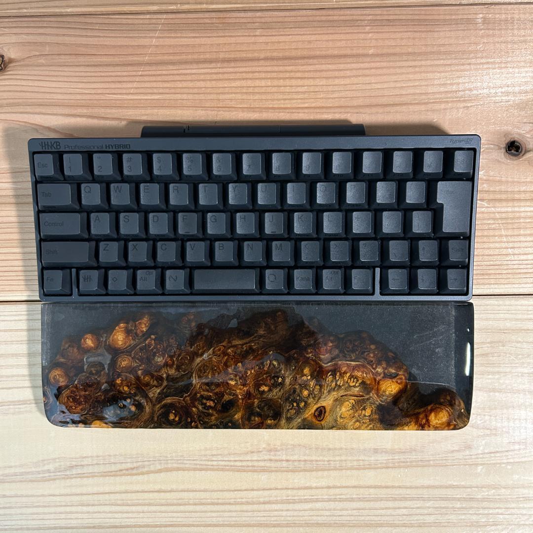 HHKB キーボード アームレスト パームレスト リストレスト 木製 天然木