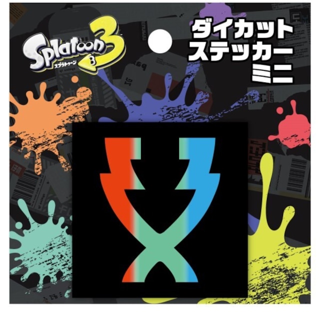 スプラトゥーン3 ダイカットステッカーミニ /(1) / エンスカイ