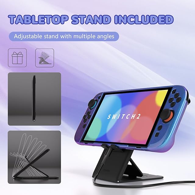 PlayVital Nintendo Switch 2（2025）対応ハードカバー 保護ケース