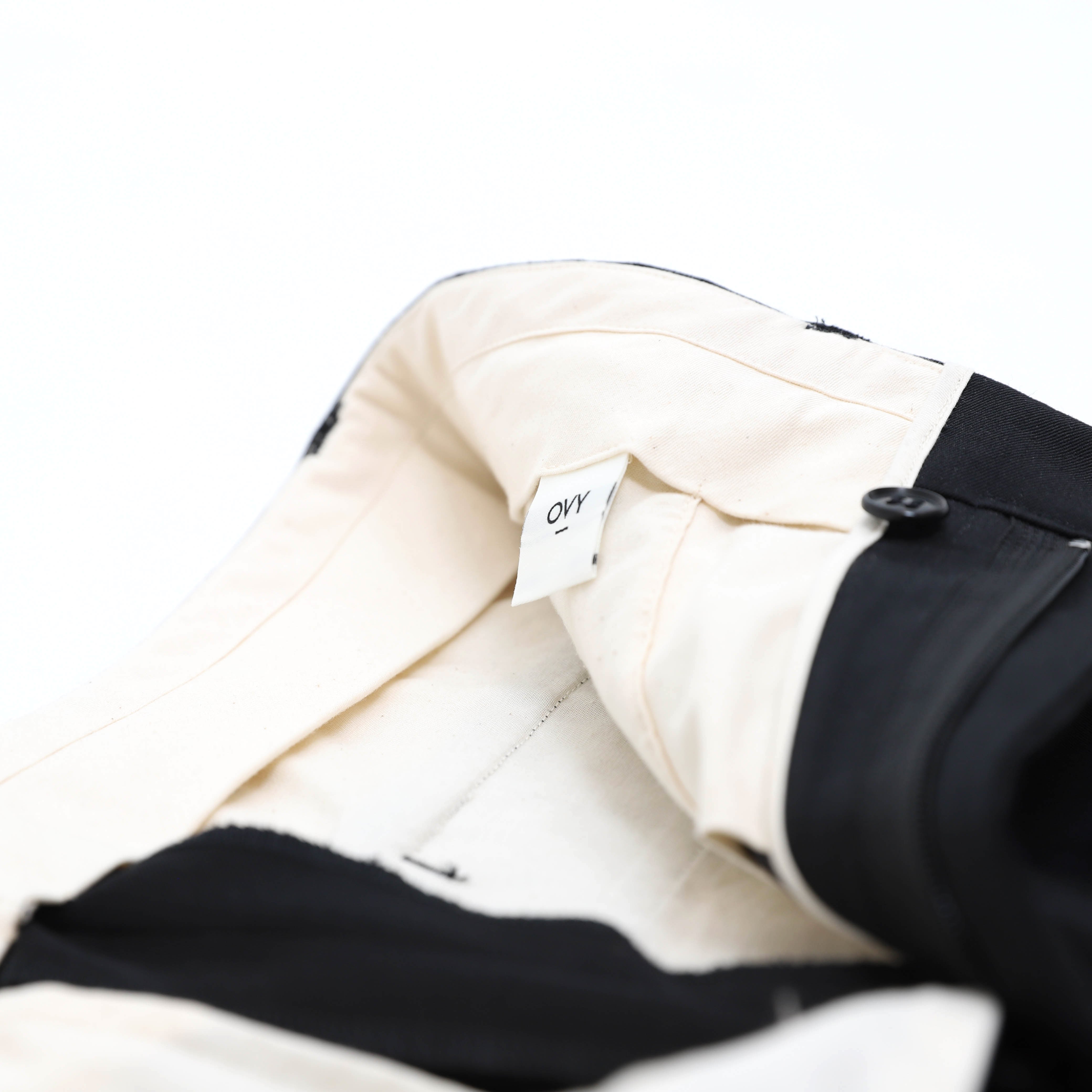 Wool Gabardine Dress Trousers (black) | OVY Wool Gabardine Dress Trousers (black) | OVY