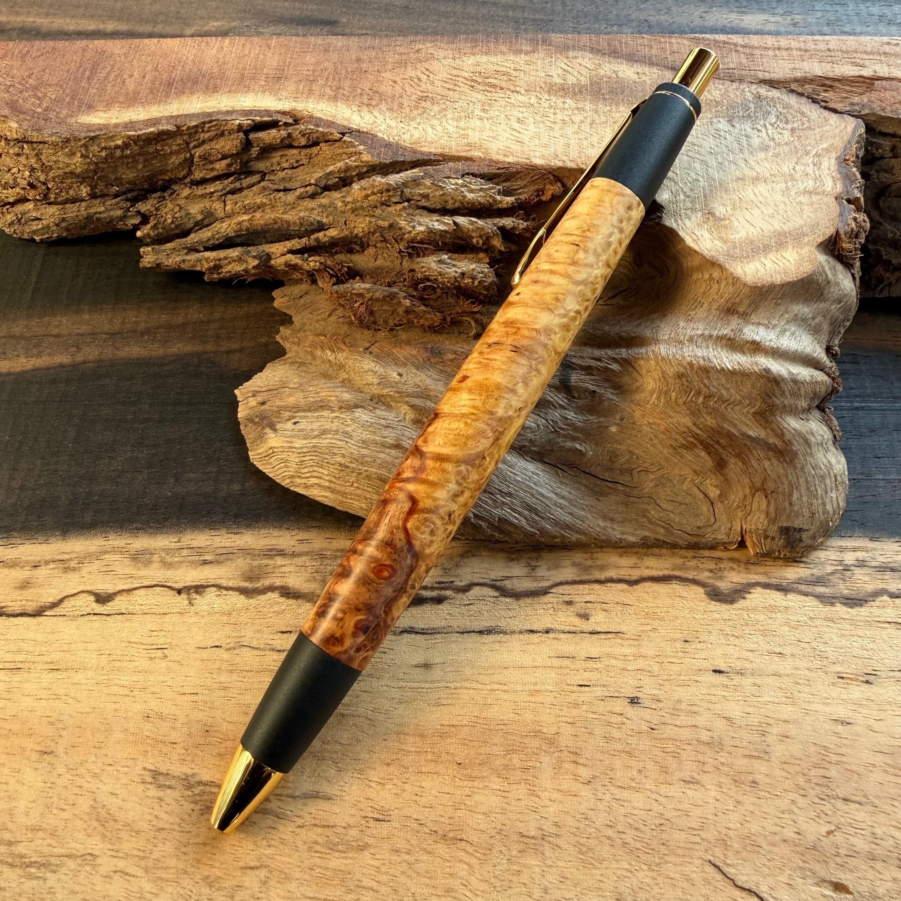 66 本花梨瘤源平 現品 | 『ボナン』 -木軸ペンの店-