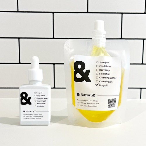 &Naturlig レフィルボディオイル６０ml