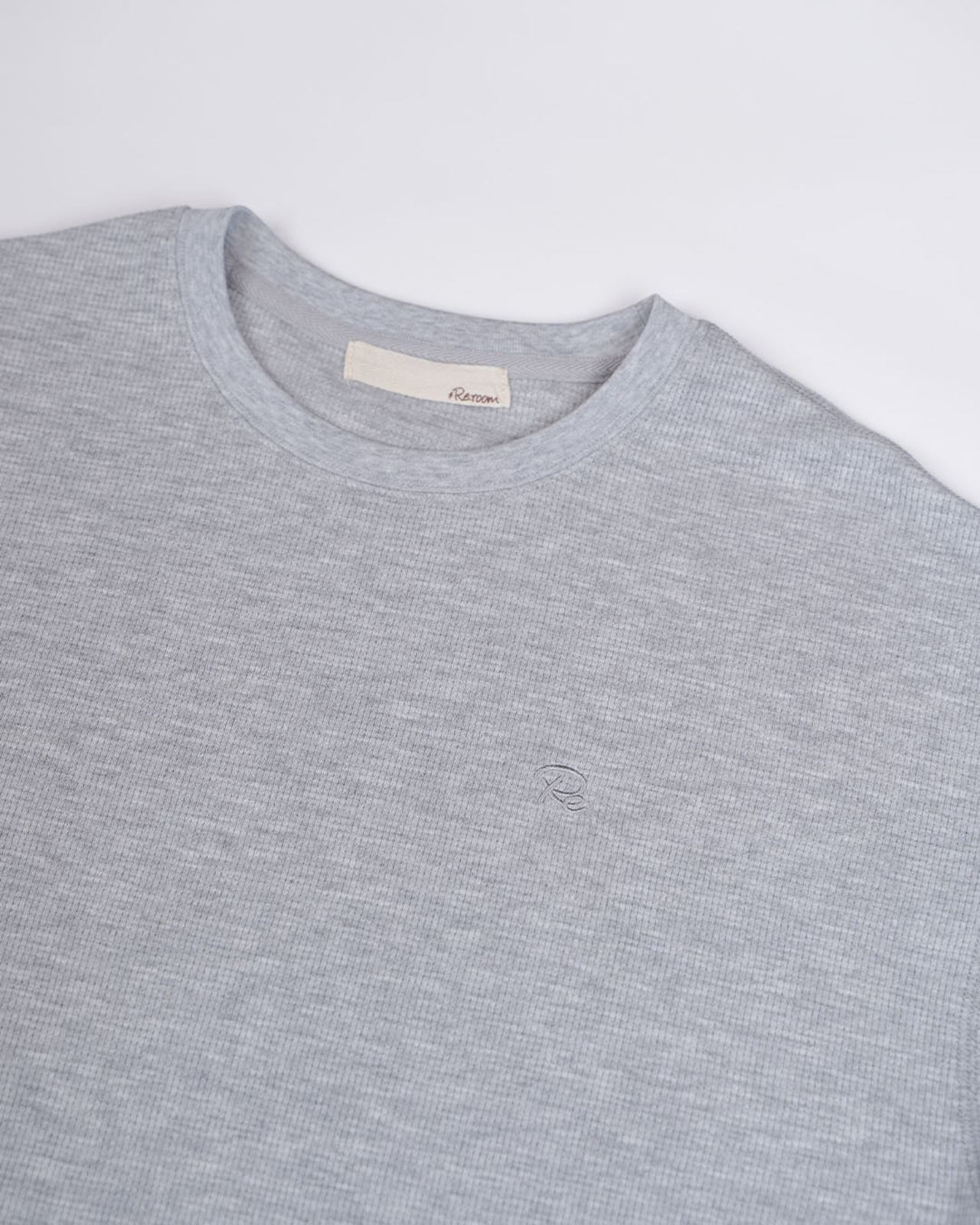 【#Re:room】ONE POINT WAFFLE LONG SLEEVE［REC921］