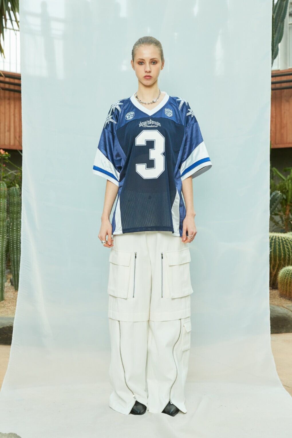 ☆Stray Kids アイエン 着用！！【LARTIGENT】L9 BIG NUMBER FOOTBALL