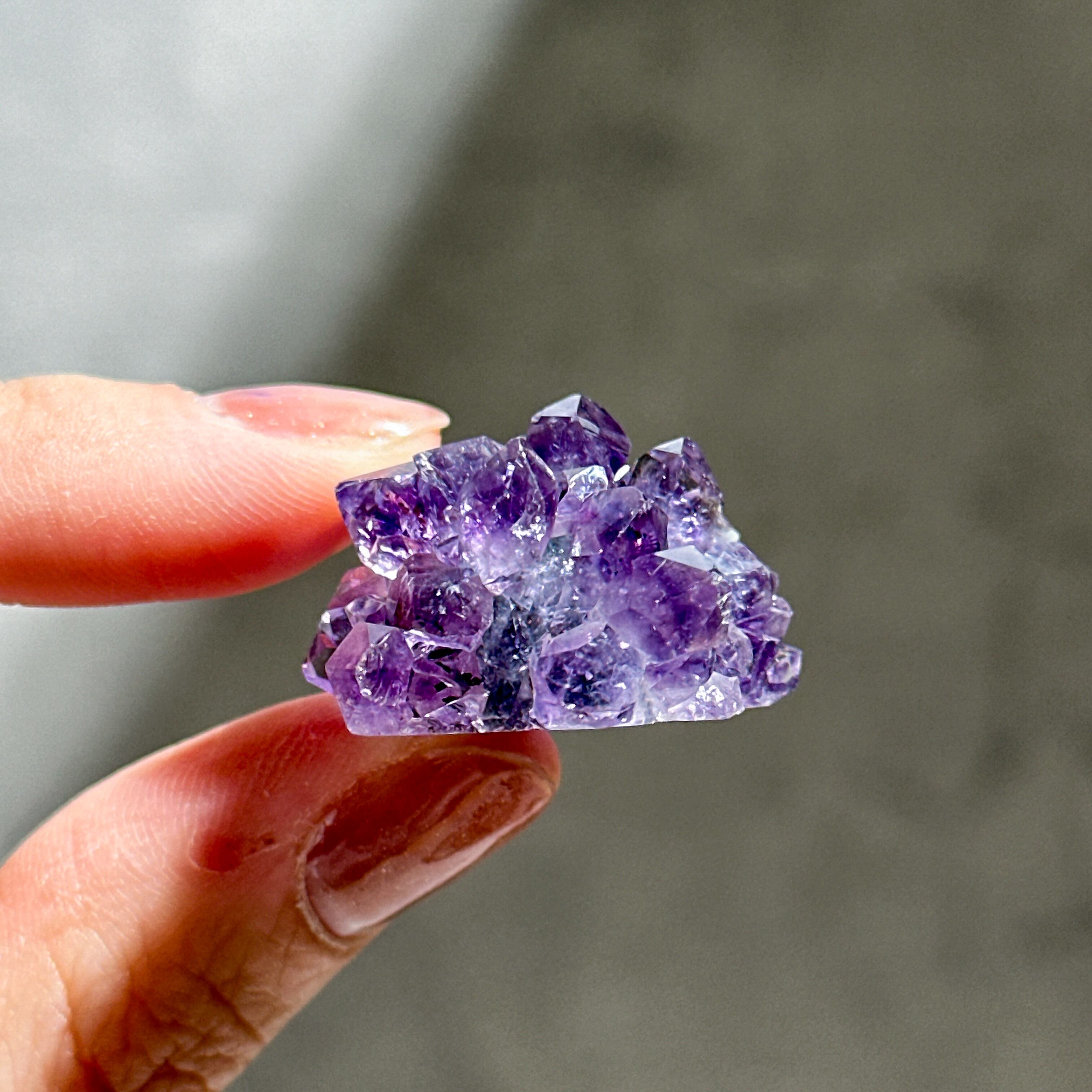 ウルグアイ産フラワーアメジスト 原石23◇ Flower Amethyst ◇天然石