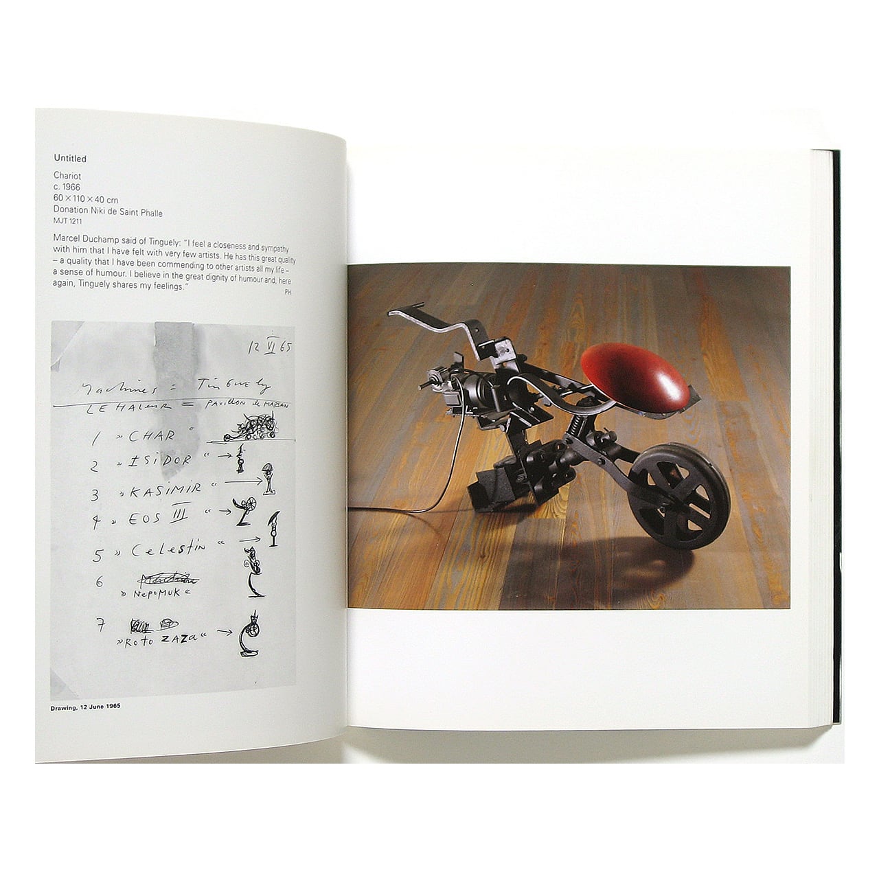 大型洋書　ジャンティンゲリー ポンタスフルテン Museum Jean Tinguely Basel: The Collection ジャン・ティンゲリー