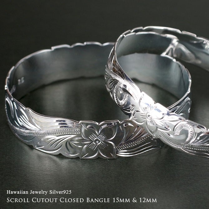 BYTHESEA ハワイアンジュエリー ペアバングル 刻印無料 ブレスレット