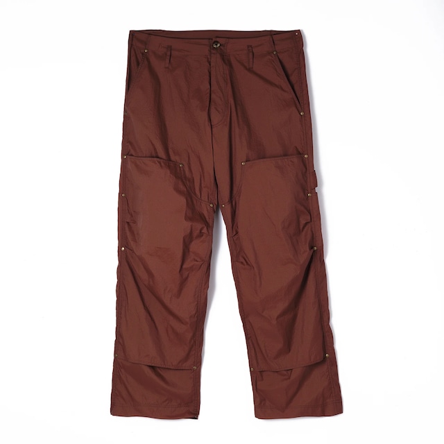 PLATEAU STUDIO 24SS Rivet Painter Pants (Brown)