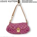 ルイ・ヴィトン:ミニ・プリーティ/モノグラム・デニム(フューシャ)/M95216型/ louis vuitton mini pleaty fuchsia monogram denim