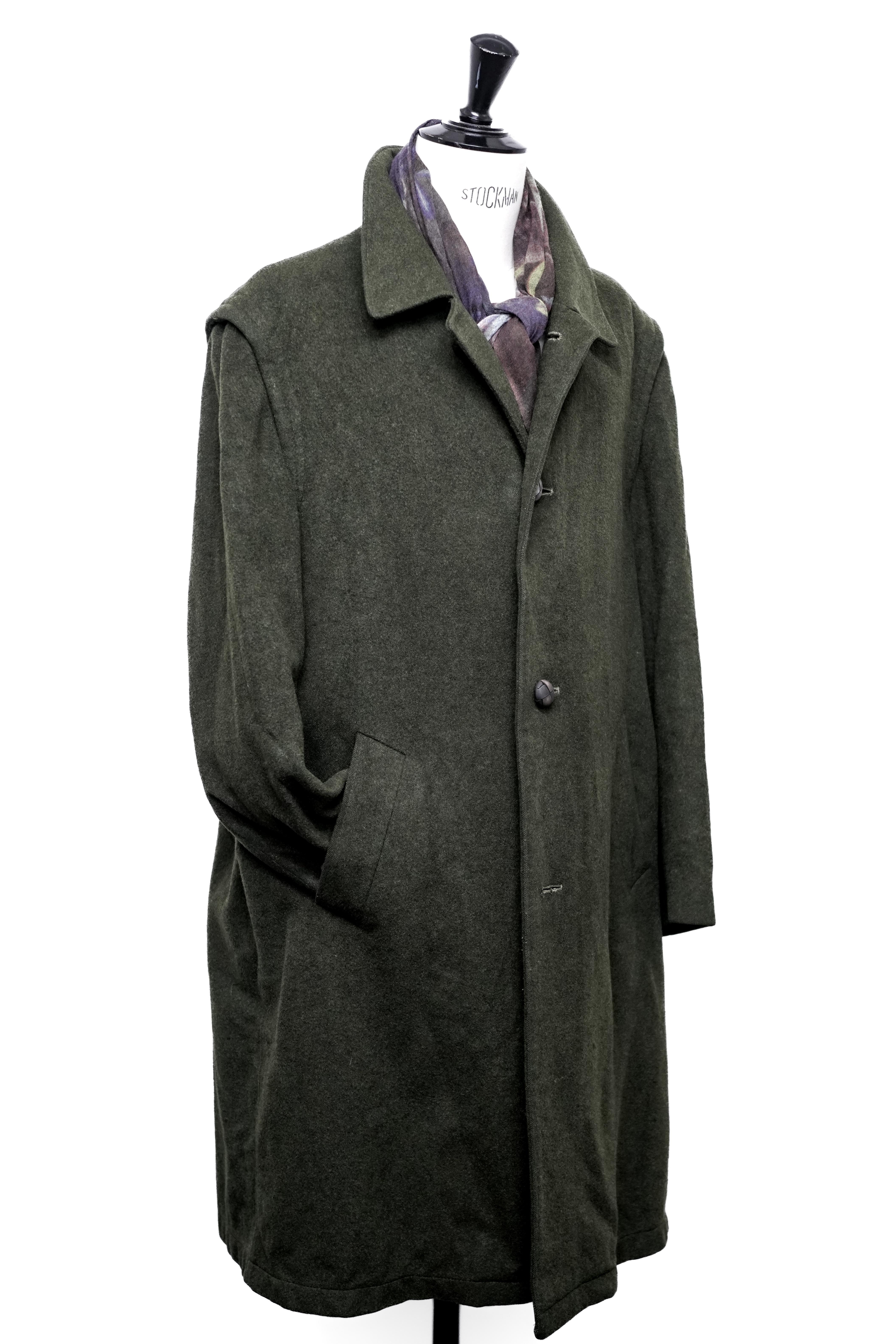 80's– Early1990's “INVERTERE” Wool Duffle Coat — Made in England