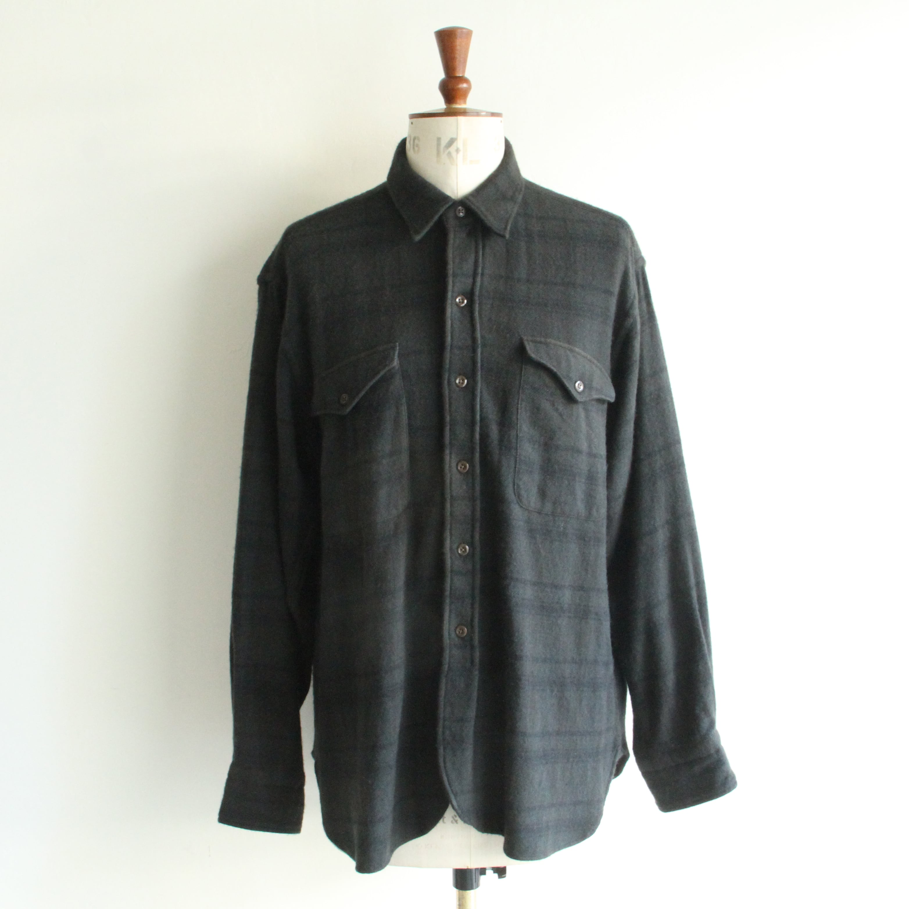 MAATEE&SONS【 mens 】 Cashmere nel shirt