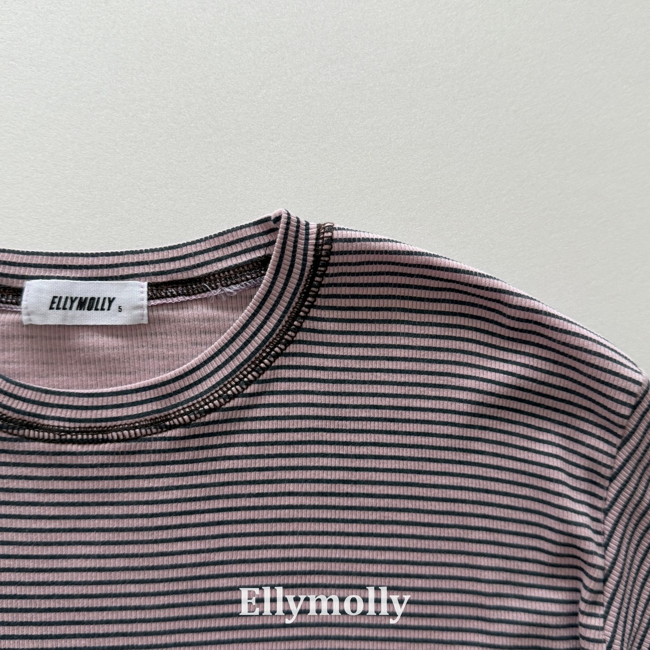 【取寄/韓国直送】Elly molly リブメローT|秋服|韓国子供服|26/AT