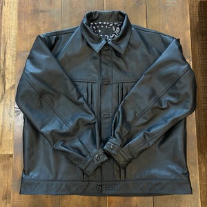 ナスングワム【Nasngwam】Atavism Leather Jacket (black) Lサイズ