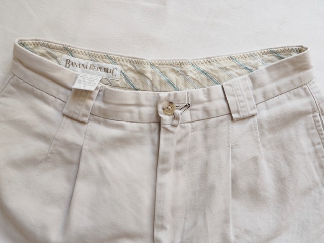 1990’s BANANA REPUBLIC Tapered Chino Pants／W27