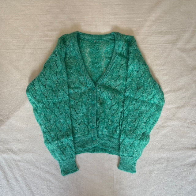 【Vintage】Design Mohair Cardigan 6643