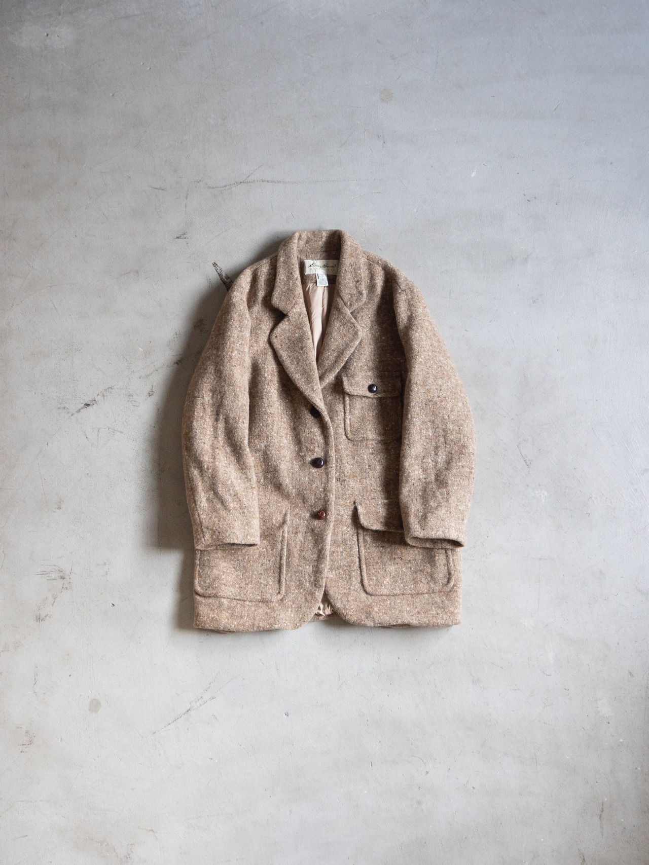 "Eddie Bauer" '80s vintage Wool nylon jacket