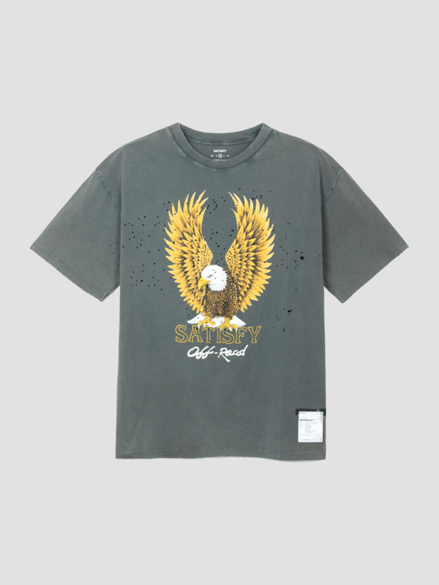 SATISFY MothTech T-Shirt Faded Black 11006-01A19