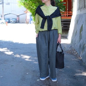 Runaway Bicycle（ランナウェイバイシクル）CORIN LIMECHECKS S/M RBSS26-08B