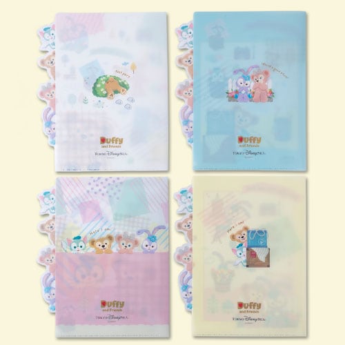 クリアホルダー ダッフィーたちのかくれんぼ 東京ディズニーシー限定 2019 春イベント ダッフィー&フレンズ ダッフィーのかくれんぼ