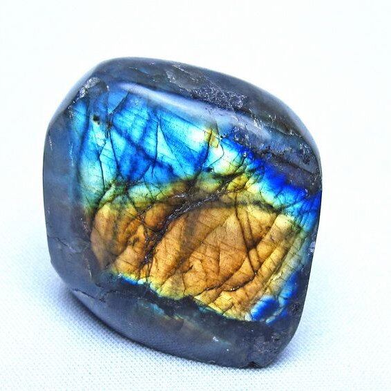 ラブラドライト 原石 一点物 171-8137