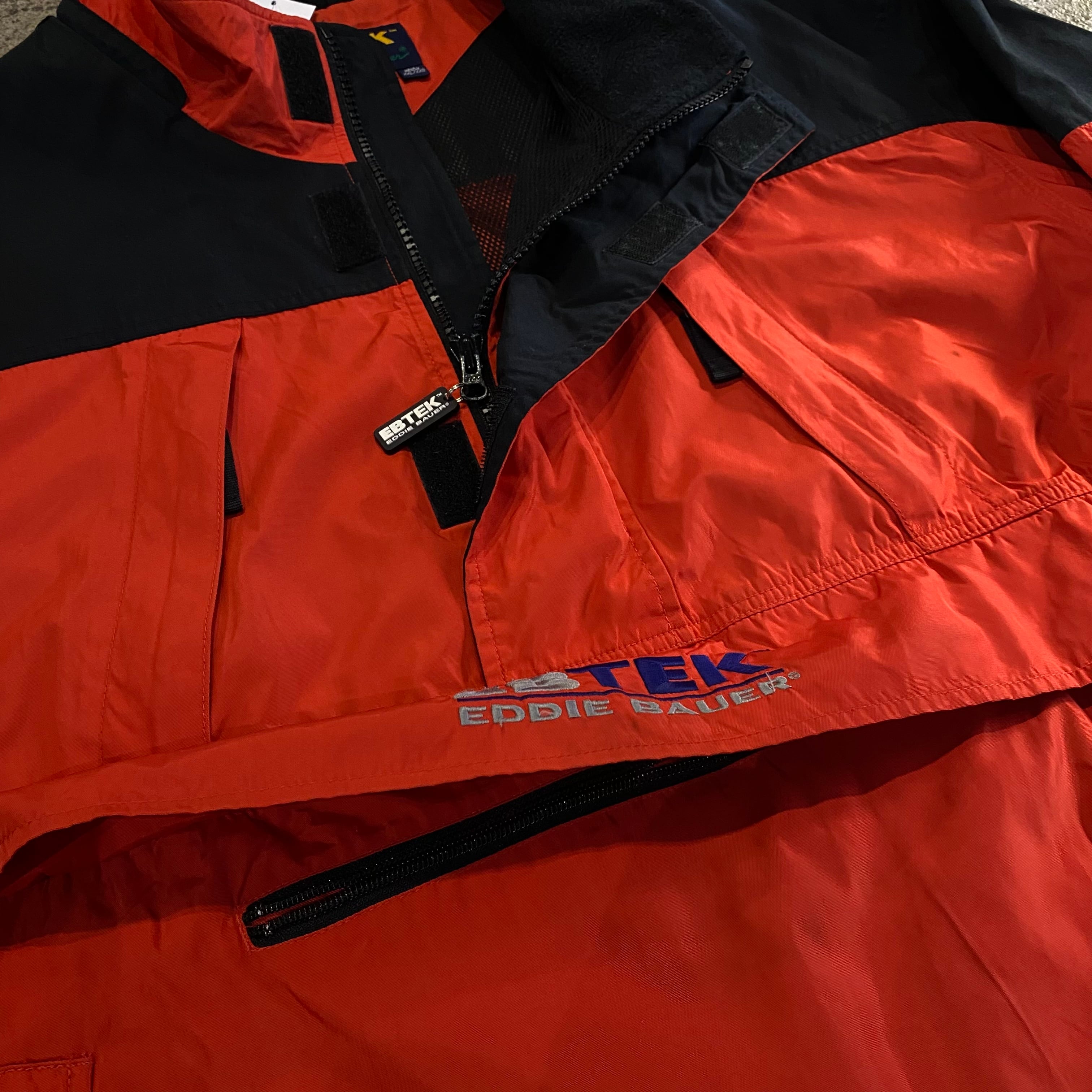 XXL!!90s Eddie Bauer EBTEK nylon pullover jacket【仙台店】 | What