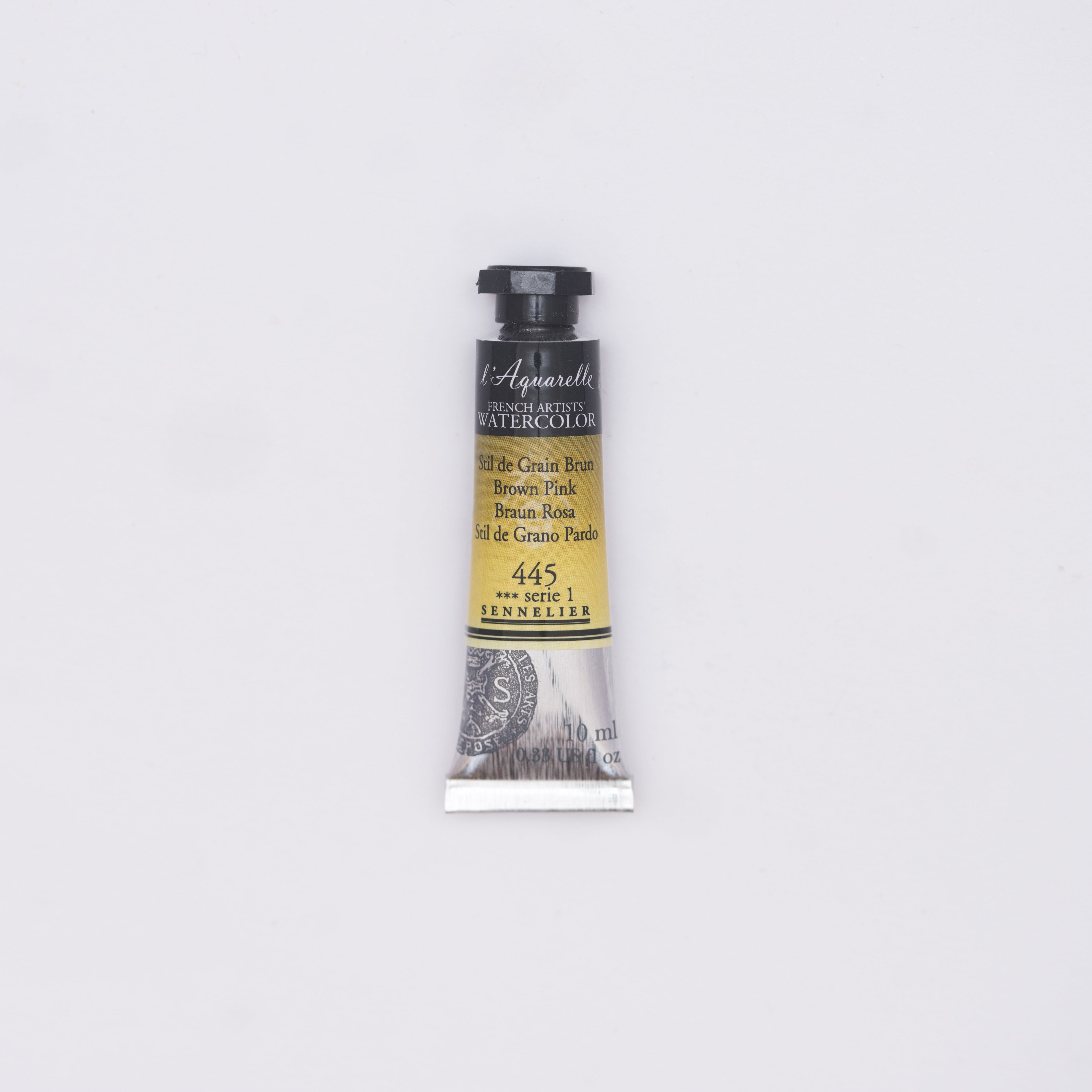 セヌリエWC 445 ピンク・ブラウン 透明水彩絵具 チューブ10ml Ｓ1