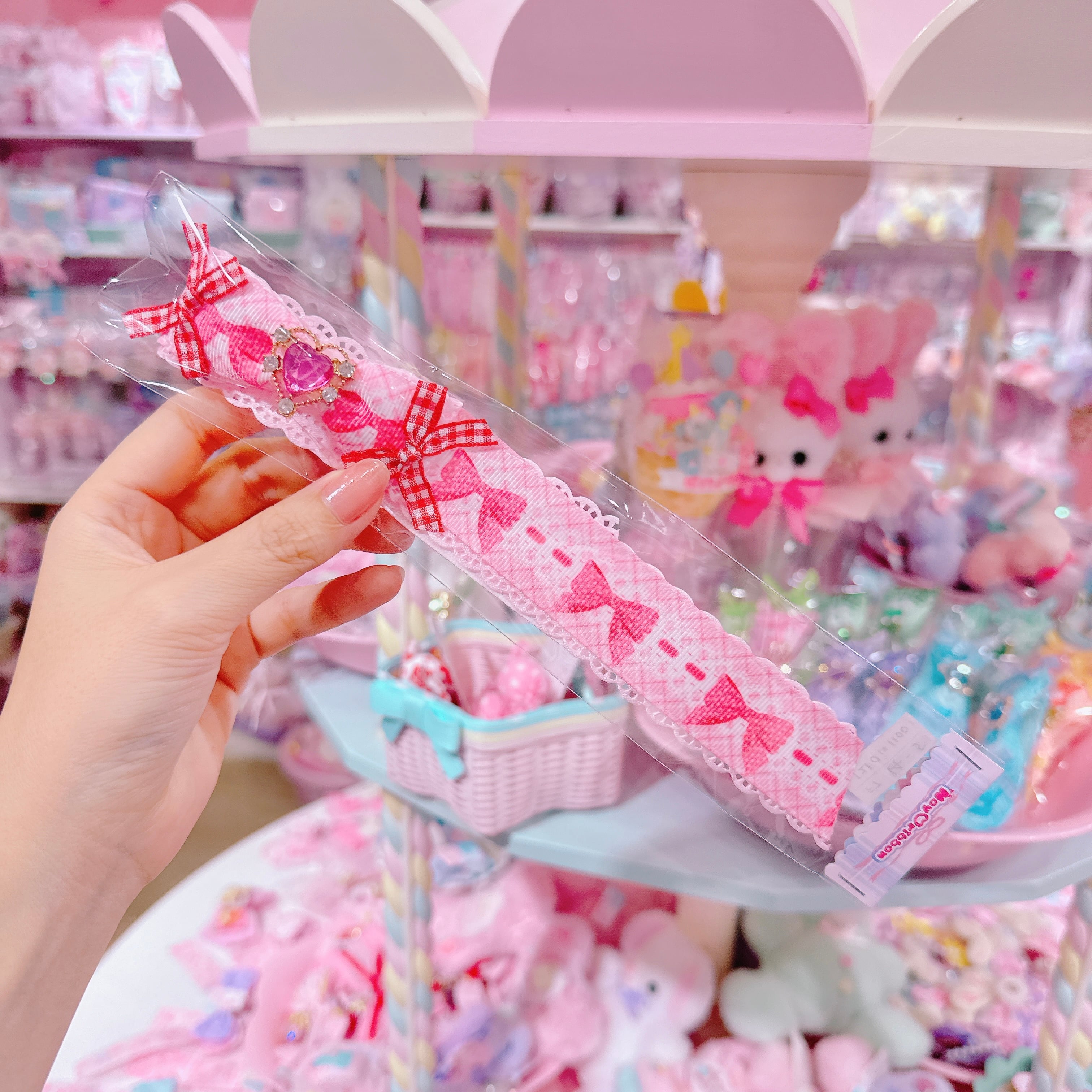 【F7】64-5推し活ポニーオーヘアクリップ