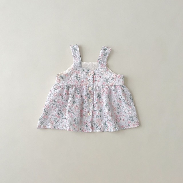 【セット】小花柄チェリーブロッサムブラウスブルマセットアップ - 19
