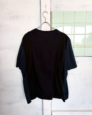 【redad UNISEX】patch work college wide t-sh