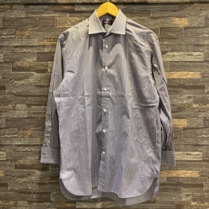 RALPH LAUREN PURPLE LABEL MULTI STRIPE SHIRT PURPLE