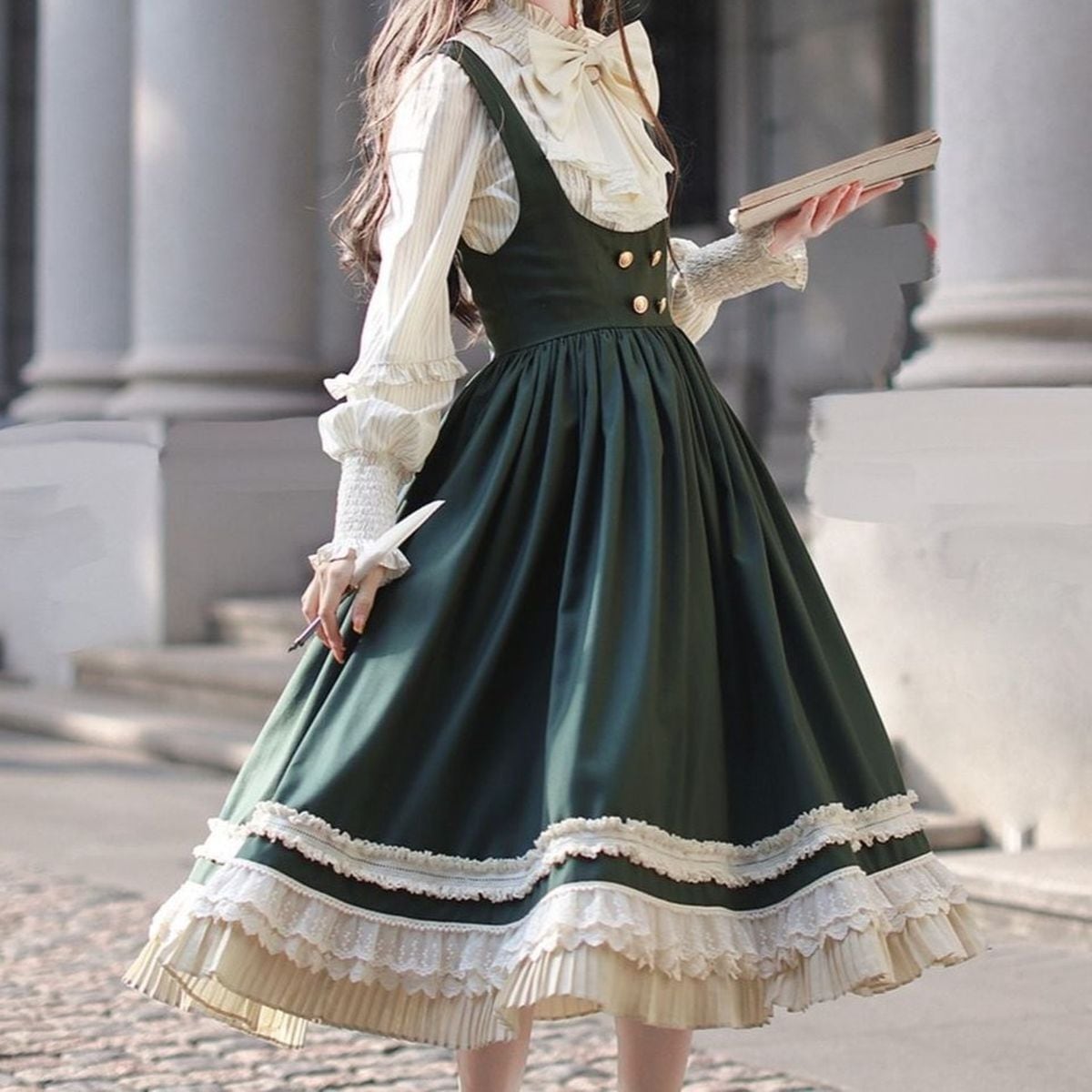 アトリエgg 秋のローラ ケープベスト セット アトリエgg 冬のローラ