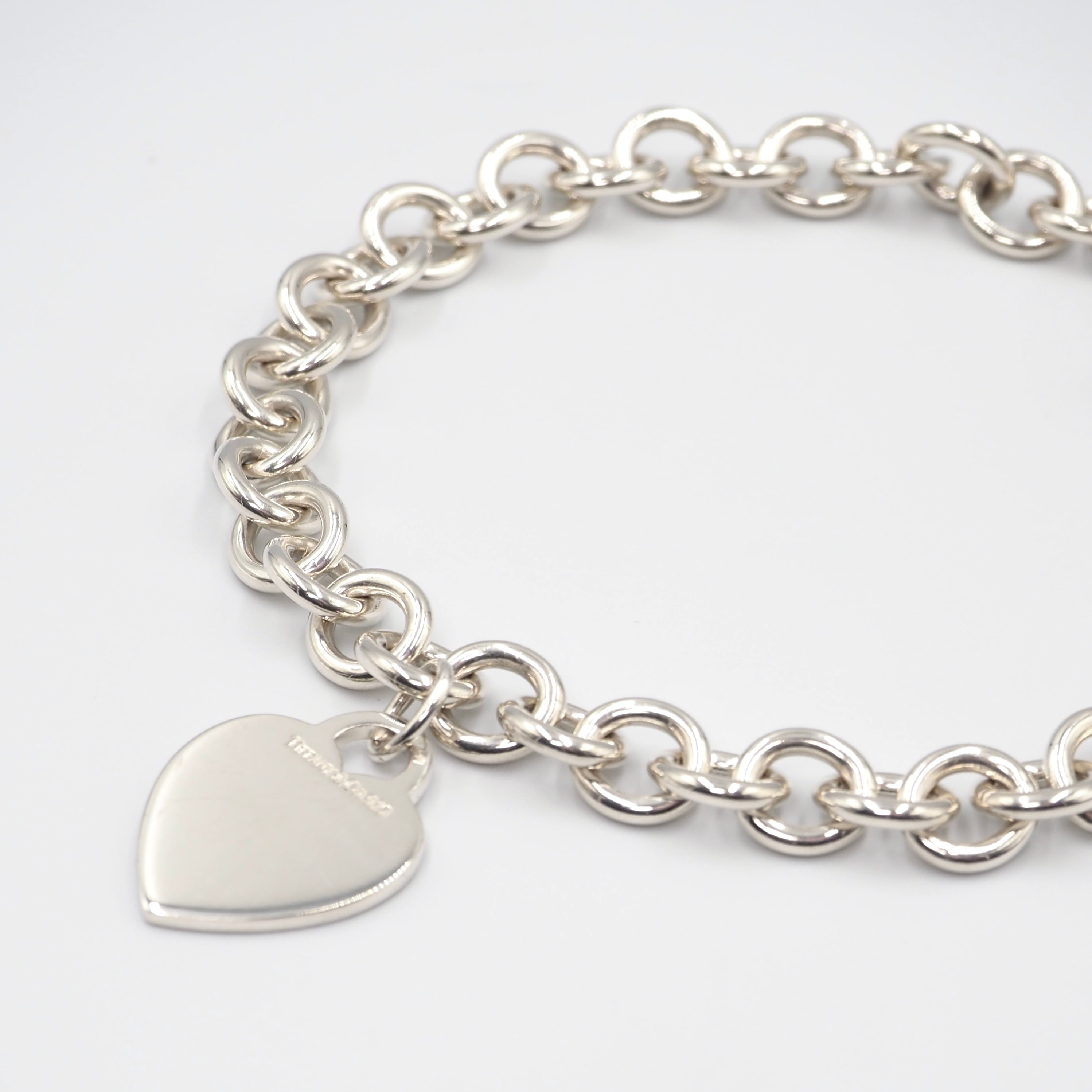 Tiffany&Co.  ハートタグ チェーンネックレス シルバー925 ティファニー