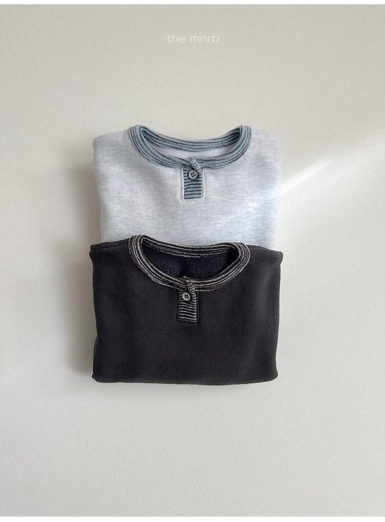 〖取寄〗韓国子供服 / 26winter / minirobe / ポポ裾リブトレーナー / キッズ *S~XL*