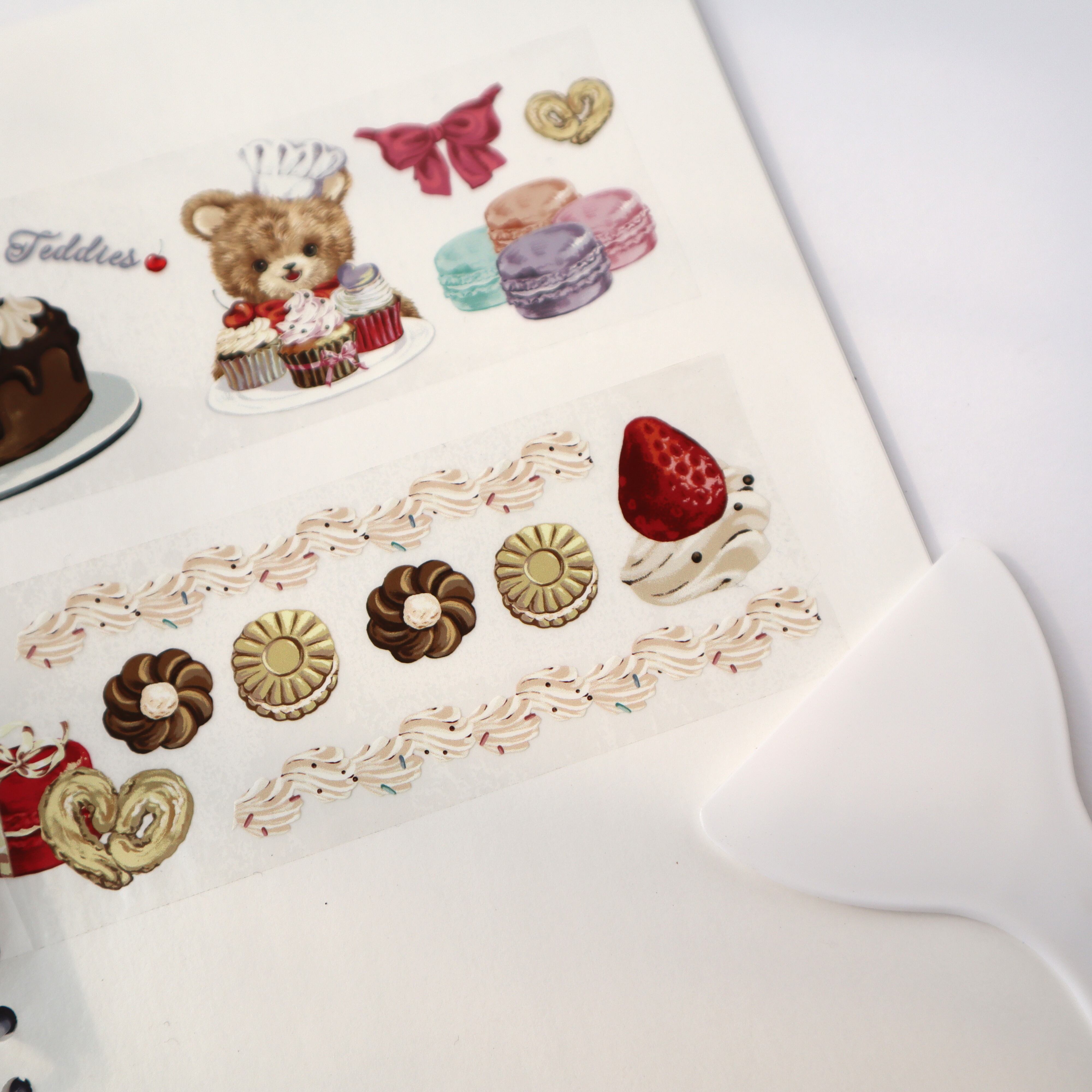 sonia 海外マスキングテープ 切り売り④ ケーキ スイーツ