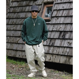 Oversized cotton long sleeve t-shirt 0296