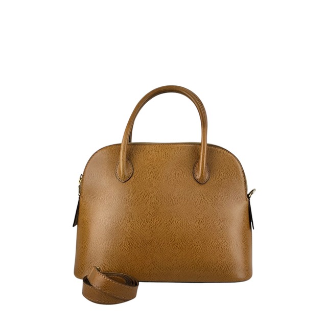 CELINE セリーヌ ハンドバッグ ブラウン レザー 2way ブガッディ vintage ヴィンテージ オールド 5ukm4d