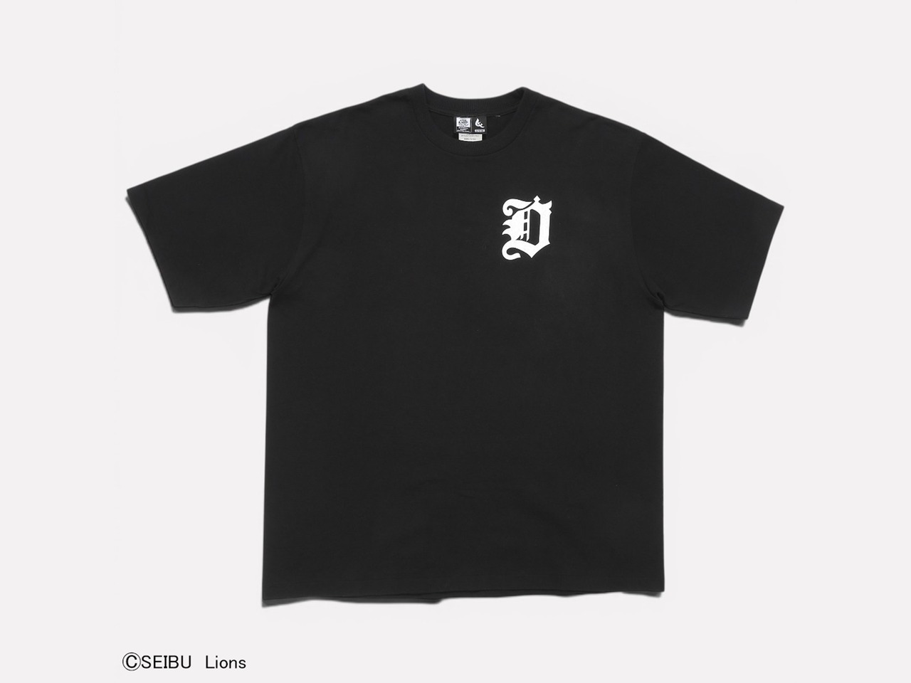 Lion　 S/S Tee / BLACK　日本製