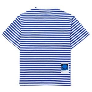 送料無料【HIPANDA ハイパンダ】レディース マリン ボーダー ⚠ビッグシルエット⚠ Tシャツ WOMEN'S MARINE BORDER BIG SILHOUETTE SHORT SLEEVED T-SHIRT / WHITE × BLUE