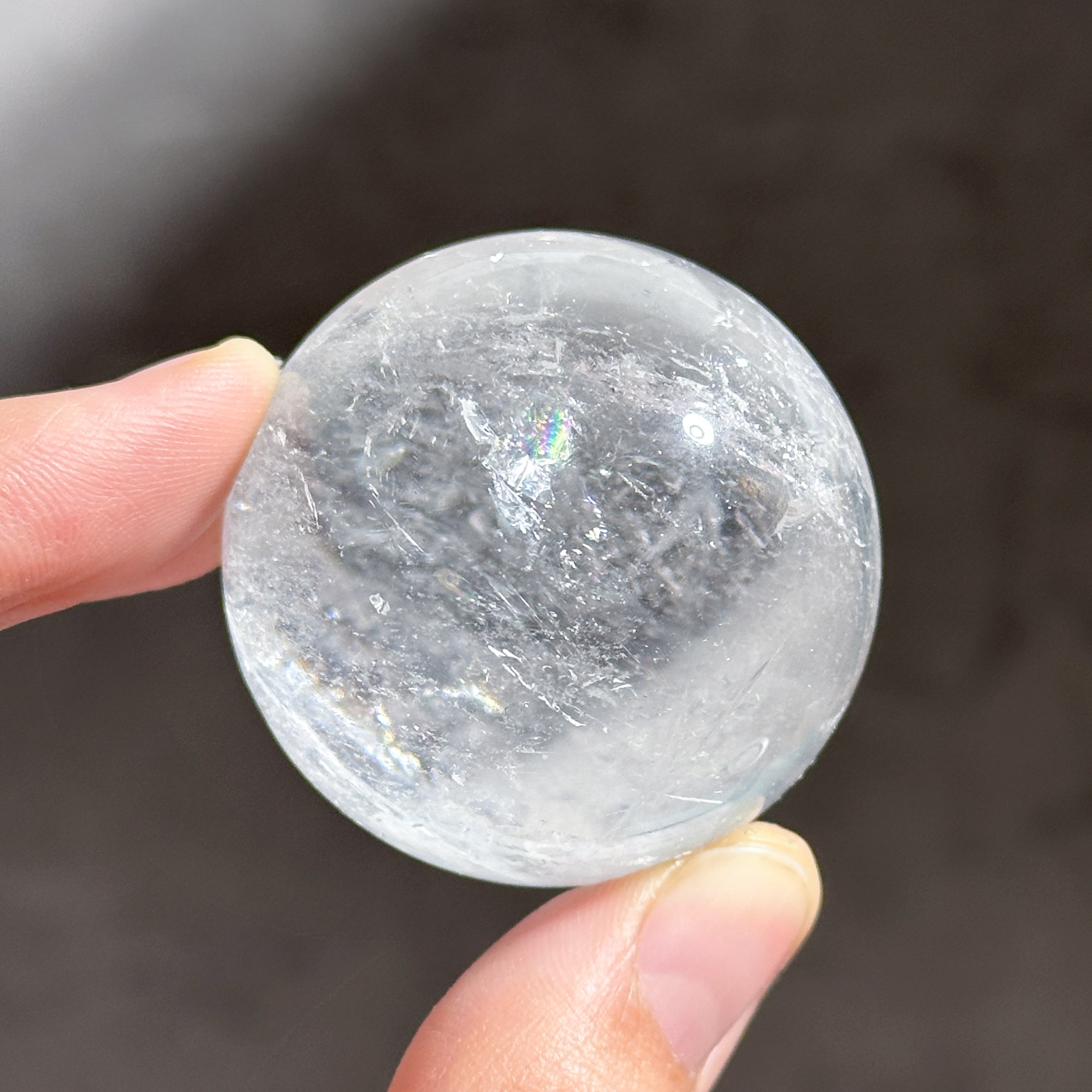 クリアクォーツ スフィア42◇ Clear Quartz ◇天然石・鉱物