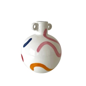 QUE RICO "Lucia Pintura Locura " flower vase フラワーベース 花瓶 花器