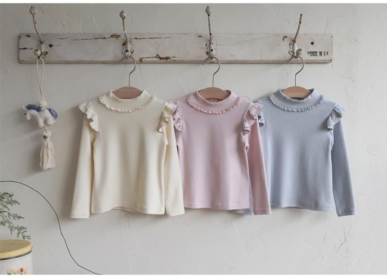 韓国子供服 / 26winter / puella FLO / モミT / キッズ / 冬服 *90~140*